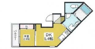 ブロンテ北在家EASTの物件間取画像